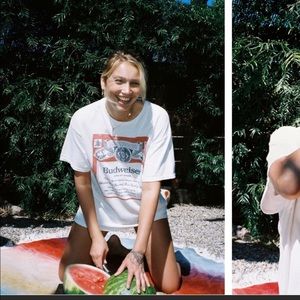 Budweiser junk food t shirt